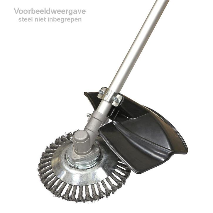 Universele Kibani Onkruidborstel Met Beschermkap - 20 CM, Tuin en Terras, Hand-tuingereedschap, Nieuw