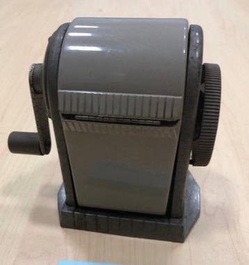Apsco Dexter Super 10 Vintage Hand-Cranked Pencil Sharpener