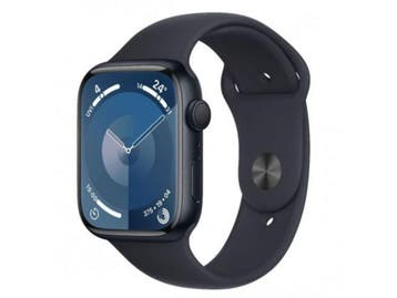 Apple Watch Series 9 - Smartwatch 41mm - GPS/GNSS - Zwart, Verzenden, Zo goed als nieuw, Apple