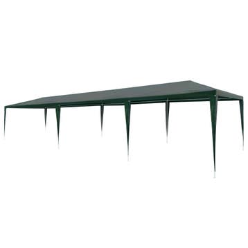 vidaXL Partytent 3x9 m PE groen, Verzenden