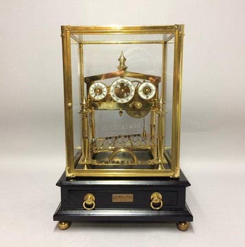 Horloge à bille et plateau, système Congreve - Mouvement, Antiek en Kunst