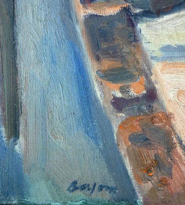 Simó Busom i Grau (1927–2020) - Barcelona desde las Azoteas, Antiek en Kunst, Kunst | Schilderijen | Klassiek