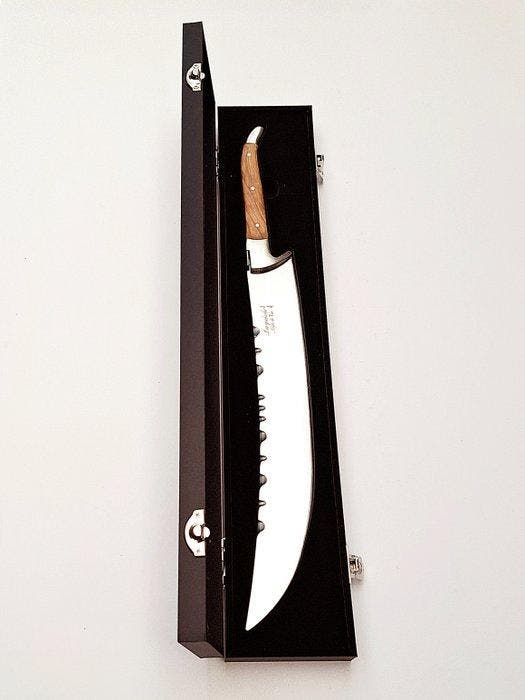 Sabel - Laguiole - Champagne saber - Olive Wood handle -, Antiek en Kunst, Antiek | Keukengerei