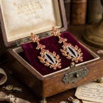 Sans prix de réserve - Boucles doreilles Argent,, Bijoux, Sacs & Beauté, Boucles d'oreilles