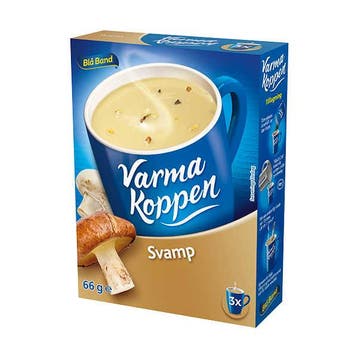 Varma koppen Champignonsoep - Blå Band, Verzenden