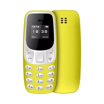 BM10 Mini Telefoon - 0.66 inch HD Scherm - Dual SIM -, Verzenden, Nieuw