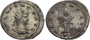 Ae 253-268 n Chr Rom Gallienus 253-268 n Chr, Timbres & Monnaies, Monnaies & Billets de banque | Collections, Verzenden