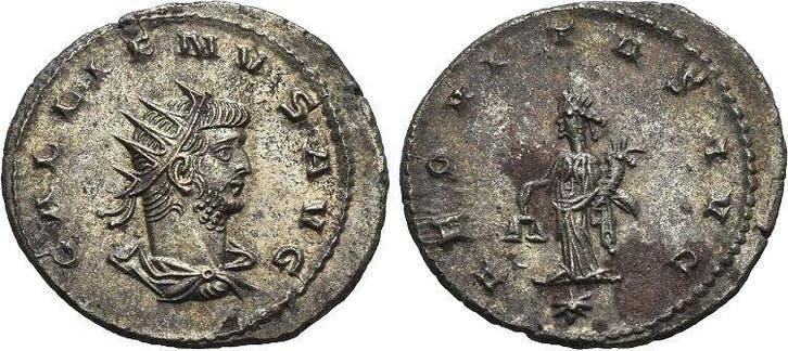 Ae 253-268 n Chr Rom Gallienus 253-268 n Chr, Timbres & Monnaies, Monnaies & Billets de banque | Collections, Envoi
