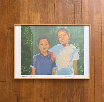 Claire Tabouret (1981) - Tegyu and Terrin Green - Signed