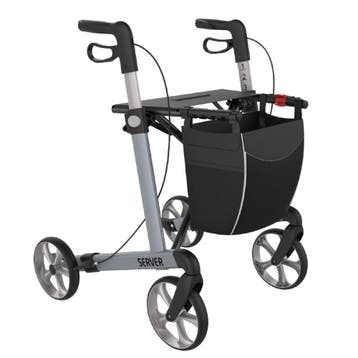 Rehasense Server lichtgewicht rollator STANDARD - Ice blue, Ophalen of Verzenden, Nieuw