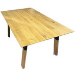 bert plantagie Eettafel Wik - Ongebruikt, Verzenden, Zo goed als nieuw, Eikenhout, 150 tot 200 cm