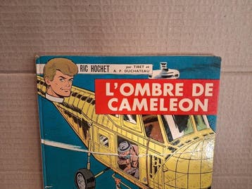 Ric Hochet T4 - LOmbre de Caméléon - C - 1 Album - EO -