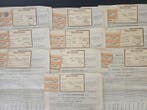 China, Republiek. 10 X Emprunt Chinois OBLIGATION 500Francs