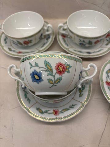 Heinrich & Co. Villeroy en Boch - Bol à soupe (10) - Indian, Antiquités & Art