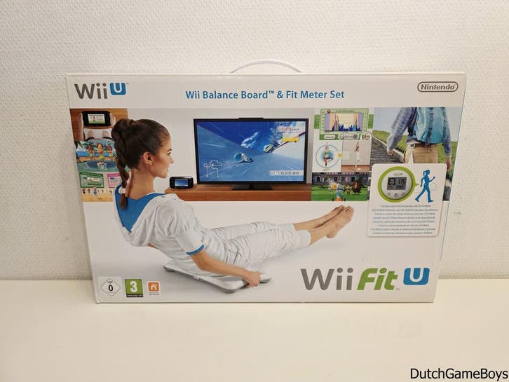 Nintendo Wii U - Wii Fit U - Balance Bord + Fit Meter Set -, Games en Spelcomputers, Spelcomputers | Nintendo Wii U, Gebruikt