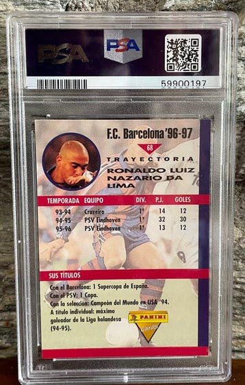 Panini - 1 Graded card - PSA 6, Nieuw