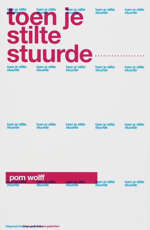 TOEN JE STILTE STUURDE 9789025110093 P. Wolff, Livres, Poèmes & Poésie, Envoi