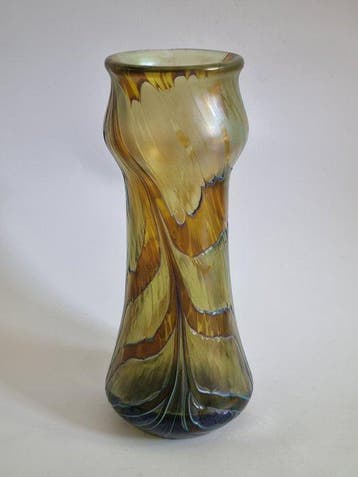 Vaas - Glas - Arte Nova Schott-Zwiesel, Antiek en Kunst