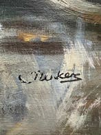 Junkez (XX) - Composition, Antiek en Kunst, Kunst | Schilderijen | Klassiek