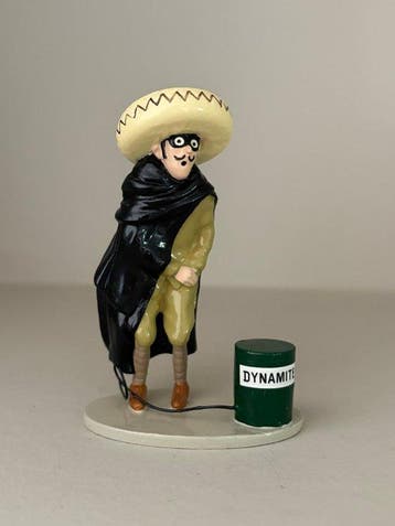 Pixi - Beeldje - Figurine - Caporal Diaz et le baril de