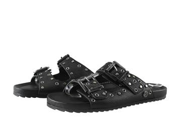 Vingino Sandalen Meisjes in maat 35 Zwart, Verzenden, Jongen of Meisje, Schoenen, Zo goed als nieuw