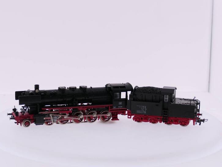 Schaal H0 Fleischmann 4175 stoomlocomotief BR 50 058 wiss..., Hobby en Vrije tijd, Modeltreinen | H0, Wisselstroom, Locomotief