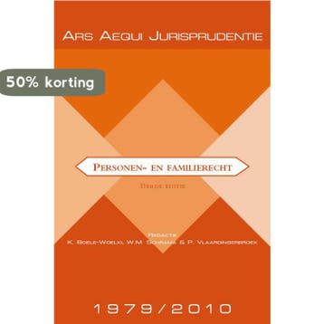 Personen- en familierecht / Ars Aequi Jurisprudentie, Boeken, Verzenden, Gelezen