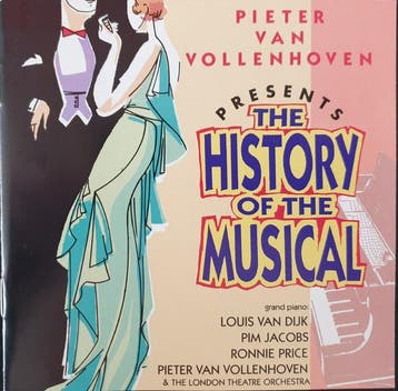 Pieter van Vollenhoven - History Of The Musical, CD & DVD, Verzenden
