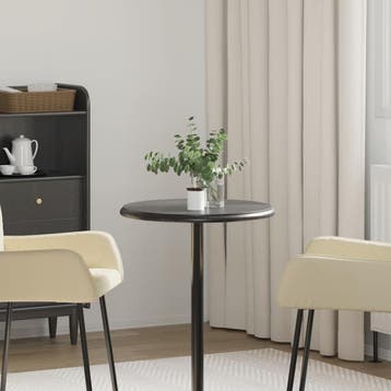 vidaXL Tafelblad Ø50x2,5 cm marmer zwart, Verzenden, Nieuw