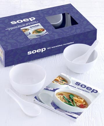 Soep boek-box 9789057674648 L. Barendregt, Boeken, Kookboeken, Verzenden, Zo goed als nieuw, L. Barendregt
