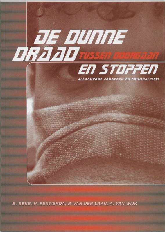 De dunne draad tussen doorgaan en stoppen 9789066652590, Livres, Science, Envoi