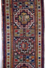 Kazak, Moghan gebied met Memling Gul. - Tapijt - 284 cm -
