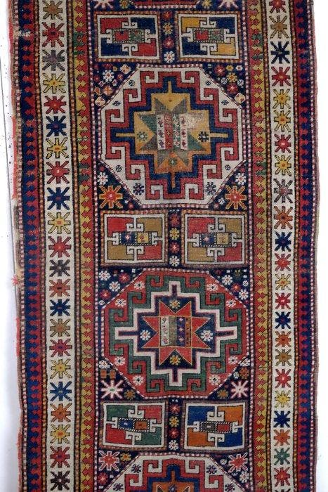 Kazak, Moghan gebied met Memling Gul. - Tapijt - 284 cm -, Maison & Meubles, Ameublement | Tapis & Moquettes