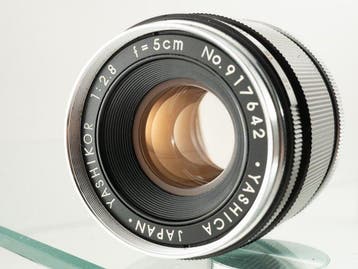 Yashica YE with Yashikor 2,8/50mm + leather case |, Nieuw