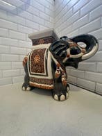 Plantentafel - Keramiek - olifant plantenhouder