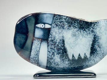 Studio Habrat - Beeldje - Whale - Glas