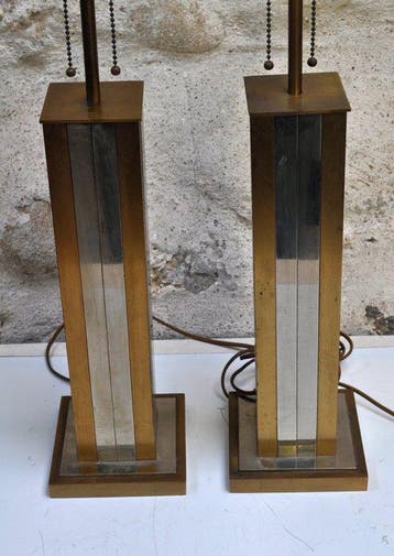 Belgo Chrom - Belgo Chrom - Lampe de table (2) - Métal -