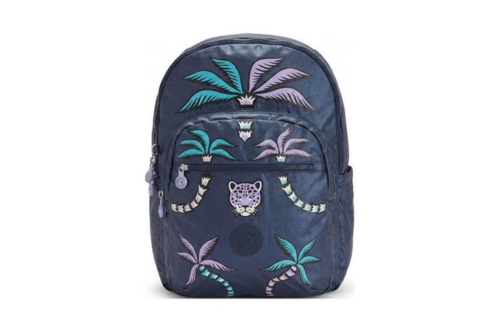 Kipling Rugzak Blauw, Handtassen en Accessoires, Tassen | Rugtassen, 25 tot 40 cm, Zo goed als nieuw, Kipling, 30 tot 45 cm, Verzenden