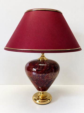 Lampe de table - Céramique - Deux lampes de table, Antiquités & Art