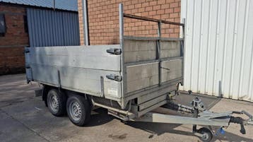 Veiling: Kipper BW Trailers 02T 2700kg 3x1.80x0.70m
