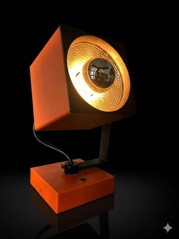 Philips - Lamp - Staal, Plastic - Vintage spot