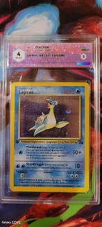 Pokémon Graded card - Lapras 10 First edition, Foil - Graad