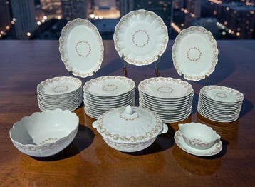 A. Giraud & Cie - Limoges - Service de table (54) - Marly -