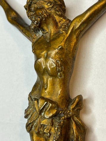 sculptuur, Corpus Christi 17th/18th century - 13 cm -