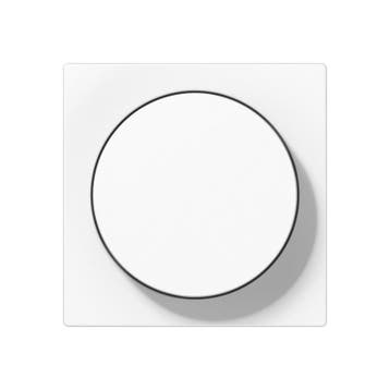Jung A Serie Rotary Dimmer Afdekking Alpine Wit - A1740BFWW, Doe-het-zelf en Bouw, Verzenden, Nieuw