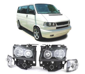 PHARES VOLKSWAGEN VW T4 CARAVELLE MULTIVAN 97-03 ANGEL EYES, Verzenden