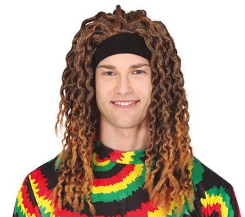 Rasta Pruik Hoofdband, Verzenden, Nieuw
