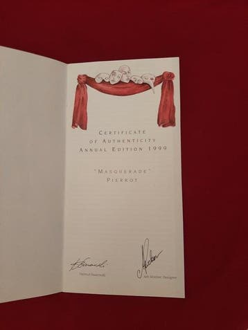 Swarovski - Beeldje - SCS - Annual Edition 1999 - Pierrot -