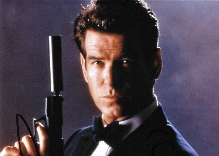 Pierce Brosnan - Autographed Photo Die Another Day James, Verzamelen, Film en Tv