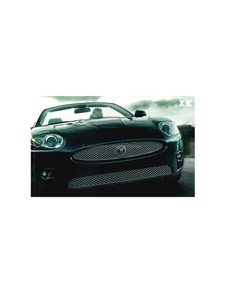 2008 JAGUAR XK BROCHURE ENGELS, Livres, Autos | Brochures & Magazines